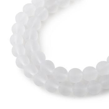 Křišťál 8 mm matný