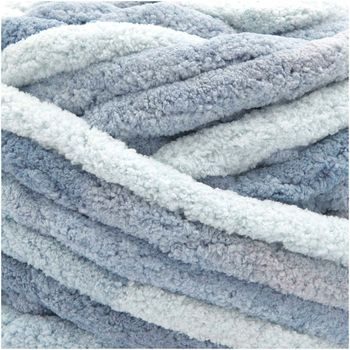 Rico design crochet yarn Chenillove Super Big Print shade 001 cream