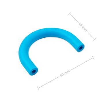 Silicone U-shaped teether Sky Blue