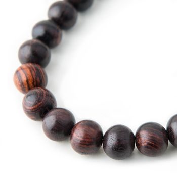 Bead from rosewood 12mm