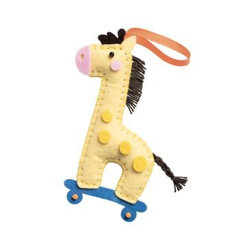Mini sewing set giraffe