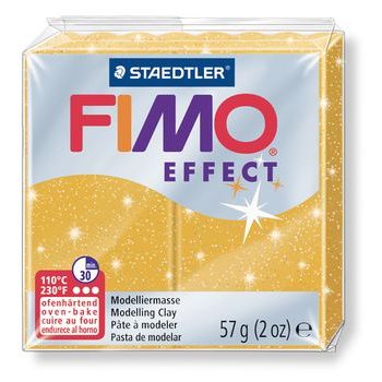 FIMO Effect 57g (8020-112) aurie cu sclipici