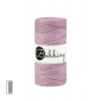 Bobbiny Macramé Cord Regular 3mm Dusty pink