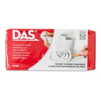 DAS Self-hardening clay 500g white