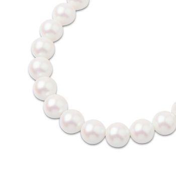 Preciosa kulatá perla MAXIMA 8mm Pearlescent White