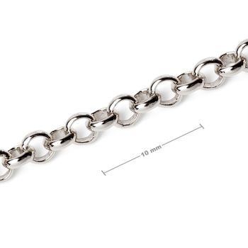 Unfinished jewellery chain platinum No.18