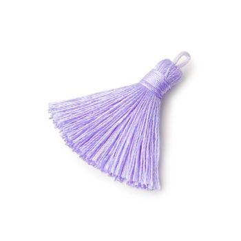 Jewellery tassel 3.5cm purple