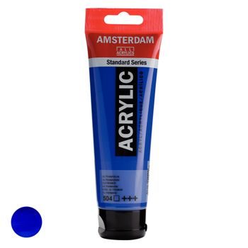 Amsterdam acrylic paint in a tube Standart Series 120 ml 504 Ultramarine