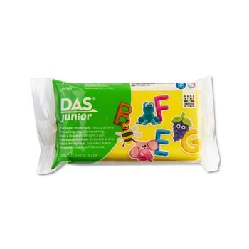 DAS Junior Self-hardening clay 100g yellow