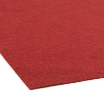 Pâslă / fetru decorativ 1mm bordo