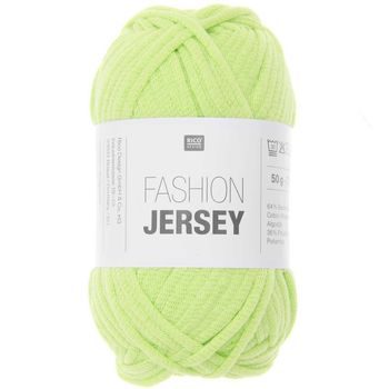 Rico design háčkovacia šnúra Fashion Jersey odtieň 026 svetlo zelená