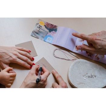 Manumi kreativní sada na dekorování vánočních ozdob stříbrná