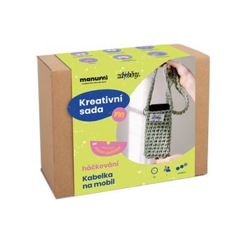Manumi creative crochet mobile phone bag kit