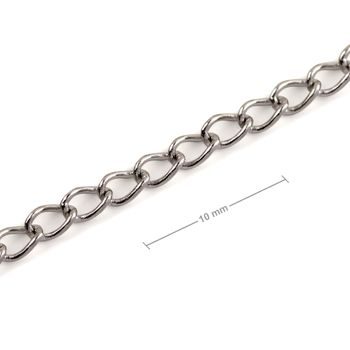 Stainless steel unfinished jewellery chain with 3mm link