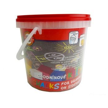 Koh-i-noor pavement chalks in a bucket 16pcs