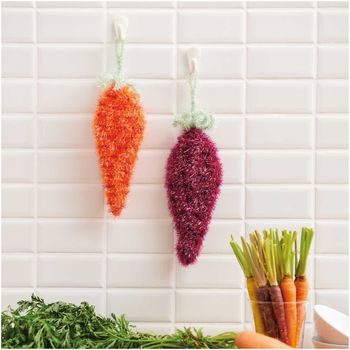 Rico design háčkovacia bambulková priadza POMPON Print ružovo-biela