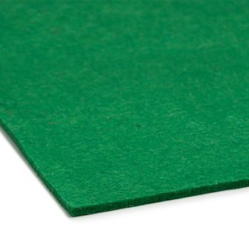 Decorative felt 3mm green