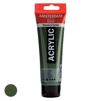 Amsterdam akrylová barva v tubě Standart Series 120 ml 622 Olive Green deep