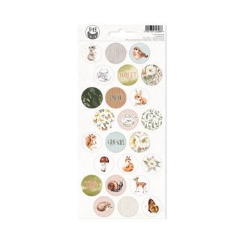 Stickers Forest tea party 24pcs