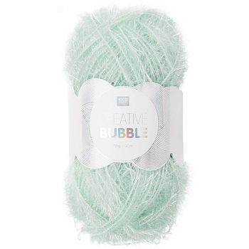 Rico design háčkovacia priadza na výrobu žiniek Creative Bubble odtieň 008 mätová