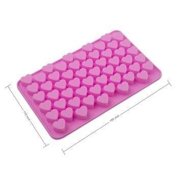 Silicone mould for casting creative clay Christmas tree 200x164x11mm