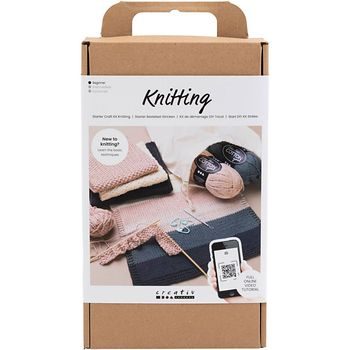 Creative knitting kit for beginners