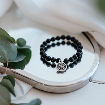 Manumi kreativní sada na výrobu náramku z minerálů se znamením zvěrokruhu Ryby