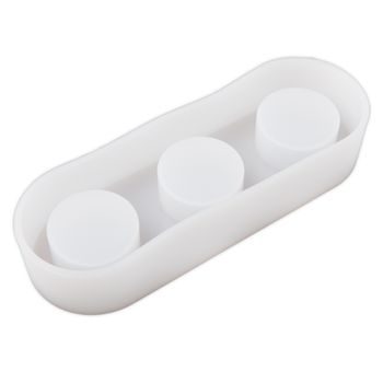 Silicone mould for creative clay bowl in the shape of a leaf