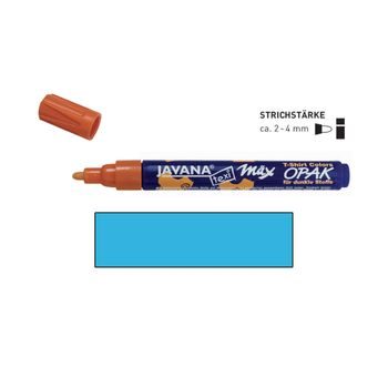 Fabric marker Texi Max JAVANA OPAK blue