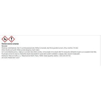 Manumi vonná esence mandarinka 10 ml