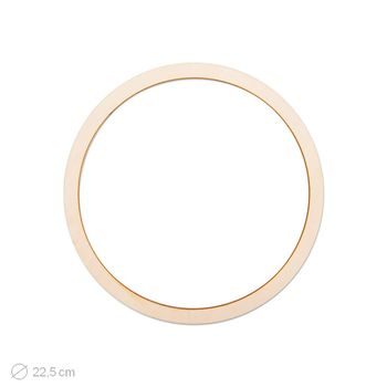 Dřevěný výřez pro Macramé kruh 22,5cm
