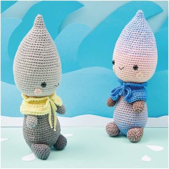 Rico design crochet yarn Ricorumi dk white glow in the dark