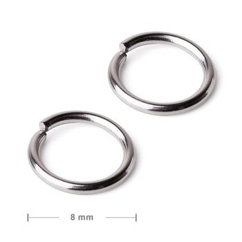 Stainless steel 316L jump ring 8mm