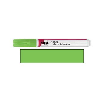 Marker acrilic mat KREUL medium verde