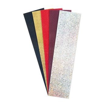 Decorative wax sheets glitter set of 5 pcs No.5