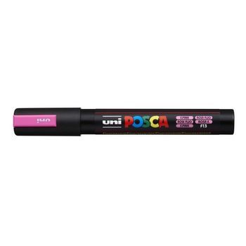 POSCA marker acrilic 5M roz fluorescent