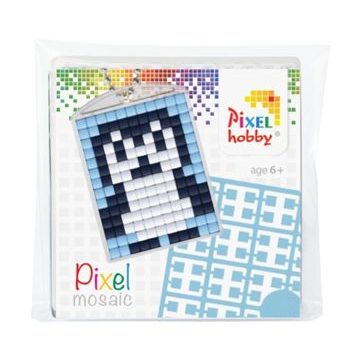 Breloc Pixel pinguin sau urs polar