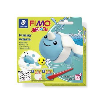Set FIMO kids Funny whale