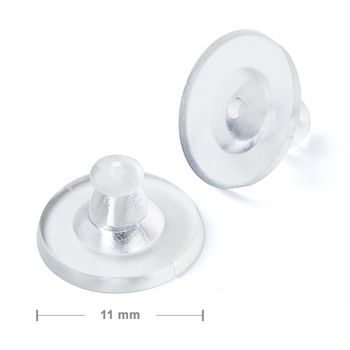 Silicone tube earnut disc