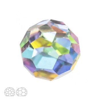 Preciosa MC glue-on round stone 4mm Crystal Vitrail Medium