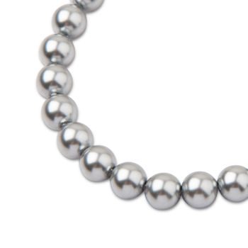 Preciosa perlă rotundă MAXIMA 10mm Pearl Effect Light Grey