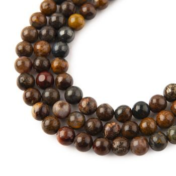 Pietersite beads 6mm