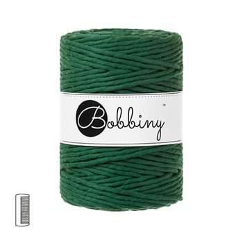 Bobbiny Macramé Cord XXL 5mm Pine green