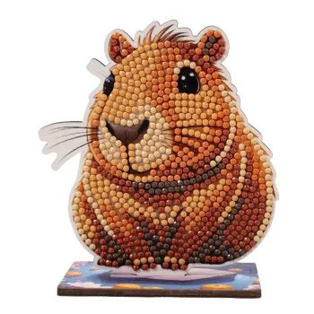 Diamantové malování postava kapybara