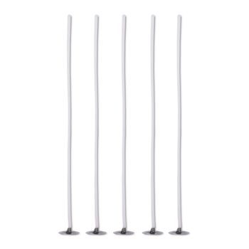 Knoty 15 cm s držákem impregnované pro všechny druhy vosků do svíček ø4-6 cm splétané