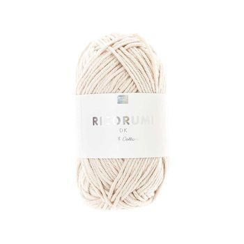 Ricorumi Crochet Cotton yarn dk shade 061 ivory