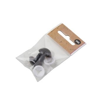 Toy nose 8 x 6 mm with safety lock black