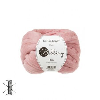 Bobbiny Macramé příze Cotton Candy blush