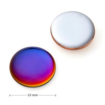 Czech glass cabochon volcano 25mm