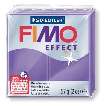 FIMO Effect 57g (8020-604) transparentní fialová